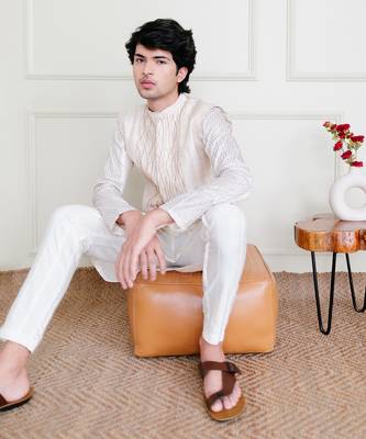 Beige Waistcoat 4