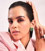 Classic Tsavorite Heart Studs