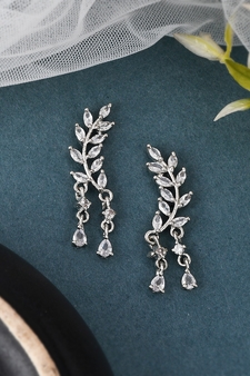 Silver earrings