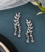 Silver earrings