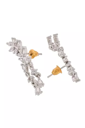 Silver earrings