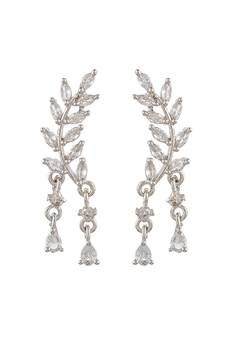 Silver earrings