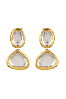 Gold earrings