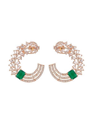 Gold earrings 4