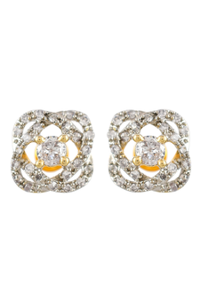 White earrings