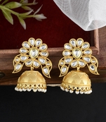 Gold earrings