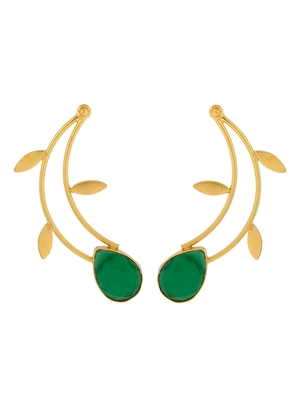 Gold earrings 3