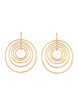 Gold earrings 3