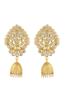 Gold earrings