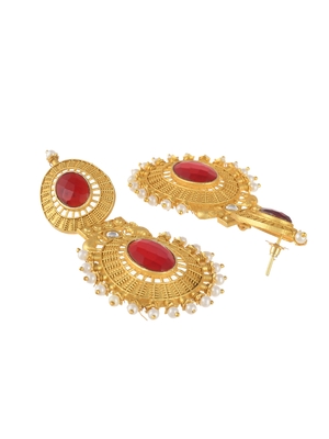 Gold earrings 4