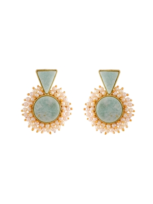 Gold earrings 3