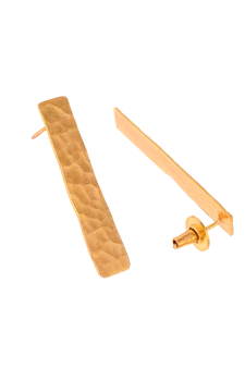 Gold earrings