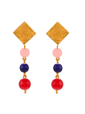 Gold earrings 4