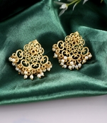 Gold earrings