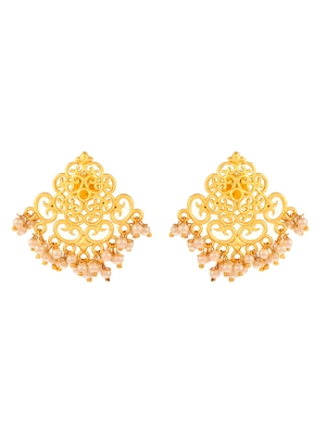 Gold earrings 3