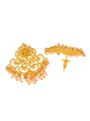 Gold earrings 4
