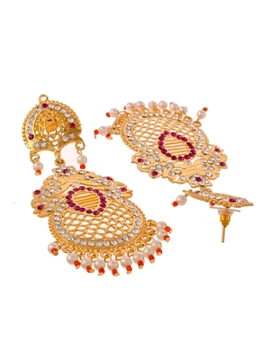 Red earrings 4