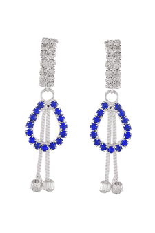 Silver earrings