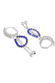 Silver earrings