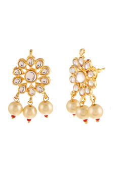 Gold earrings