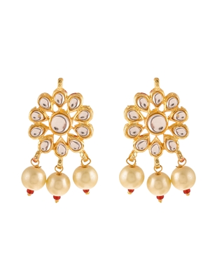 Gold earrings 4