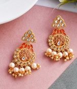 Gold earrings