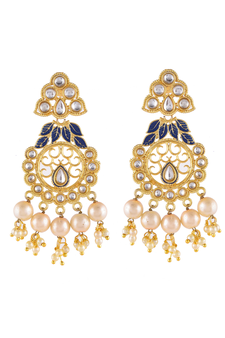 Gold earrings
