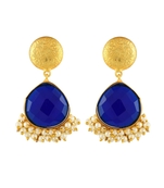 Gold earrings