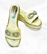 Chicaa Sea Green Heels