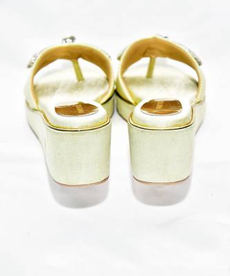Chicaa Sea Green Heels 6