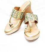 Eniss Gold Heels