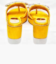 Favo Yellow Heels