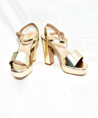Imogen Gold Heels 1