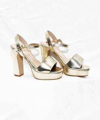 Imogen Gold Heels 3