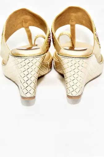 Koa Gold Heels