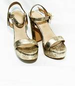 Senka Gold Heels