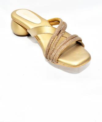 Willa Gold Heels 1