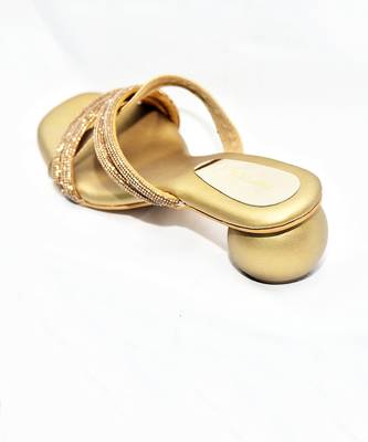 Willa Gold Heels 3