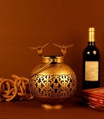 Trinity Craft Iron Antique 2 Bird Handi Hanging T-Light Holder |Table Decor | Wall Decor | Table showpiece