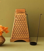 Trinity Craft Iron Antique Big Painted Minnar Tea Light Lantern | Table Decor | Wall Decor | Table Home Showpiece