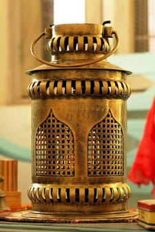 Trinity Craft Iron Antique Small Diya Lantern T-Light Holder | Table Decor | Wall Decor | Table Home Showpiece