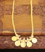 Kerala traditinal coin head necklace