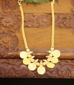 Kerala traditional coin head necklace