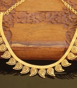 Kerala traditional gold plated necklace
