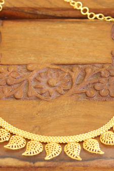 Kerala traditional gold plated necklace
