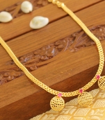 Kerala traditinal gold plated necklace