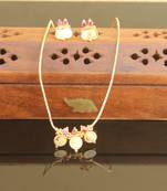 Gold plated coin necklace