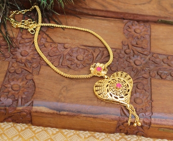 Gold plated necklace 1
