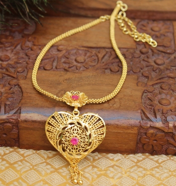 Gold plated necklace 2