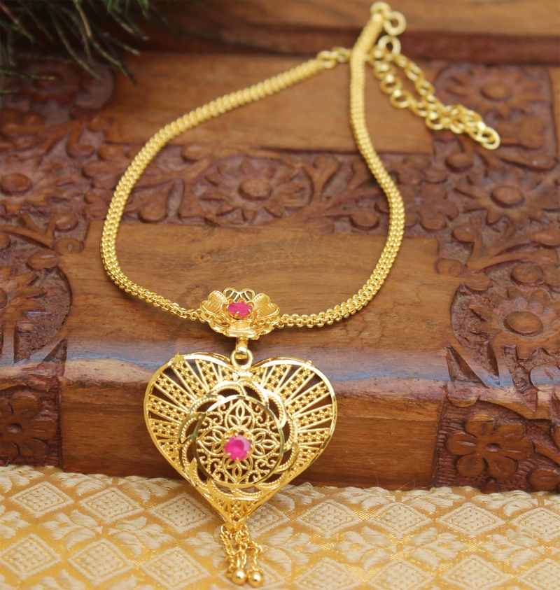 Gold plated necklace